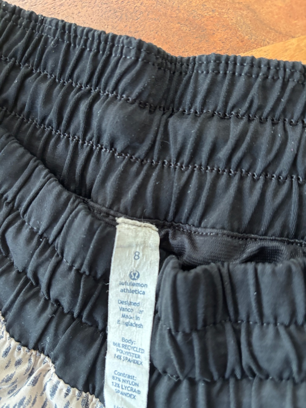 Lululemon Run Speed Short Animal Print - Size 8 - Picture 5 of 7